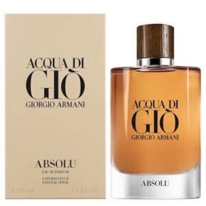 giorgio aarmani acqua di gio absolu edp 125ml perfume for men